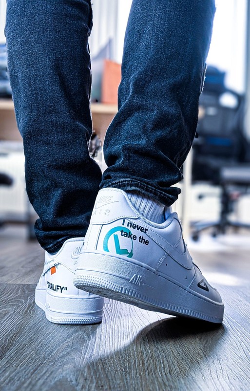 Air force 1 earth day on feet sale